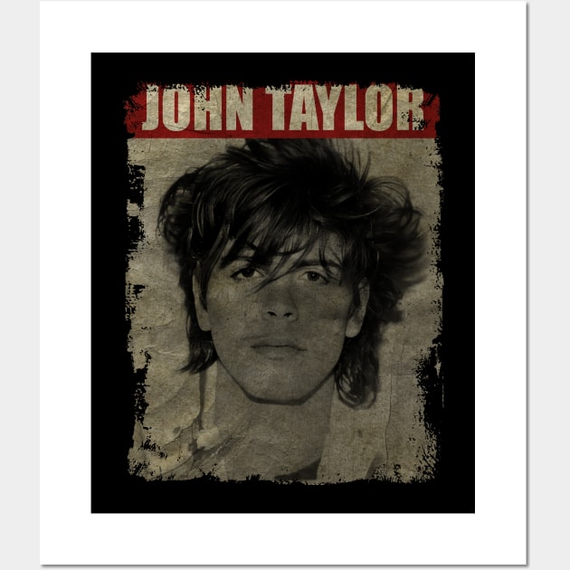 TEXTURE ART-John Taylor - RETRO STYLE Wall Art by ZiziVintage